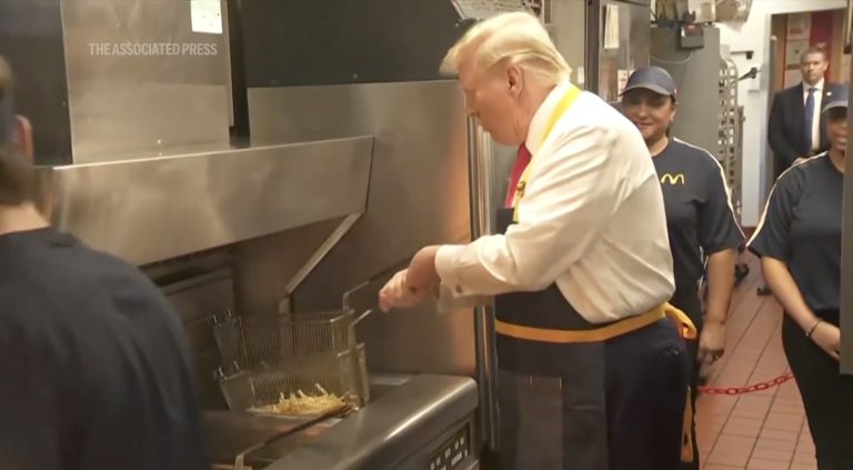 Donald Trump wants to know how it feels to work at McDonalds.
